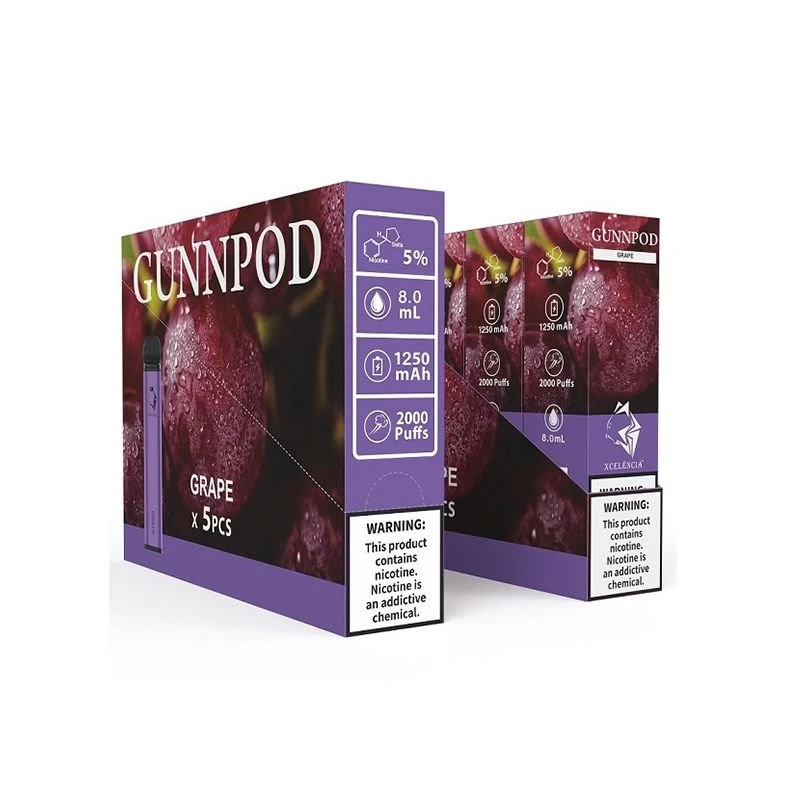 GUNNPOD 2000 PUFFS GUNNPOD 2000 PUFFS