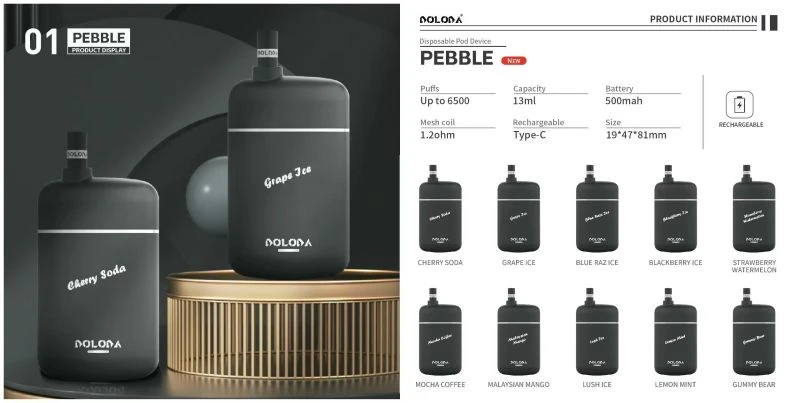 DOLODA PEBBLE 6500PUFFS VAPES