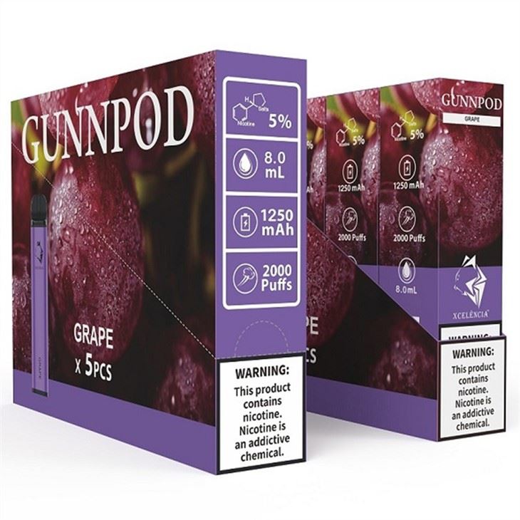 ร้าน Gunnpod 2000 Puffs Vape