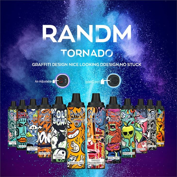 Randm Tornado 6000 ปากกาพัฟ Vape