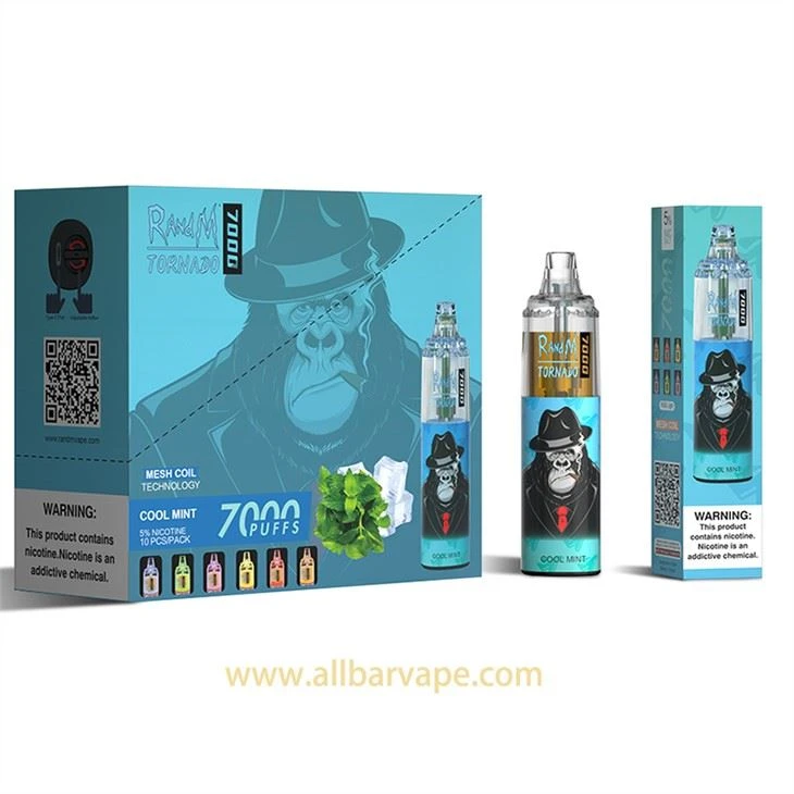 RAndM Tornado 7000 พัฟ