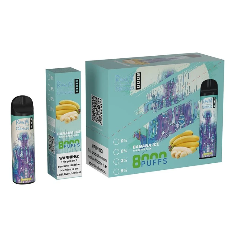 Randm Tornado 8000 Vape แบบใช้แล้วทิ้ง