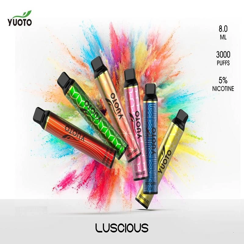 Yuoto Luscious 3000 พัฟ Vape แบบใช้แล้วทิ้ง