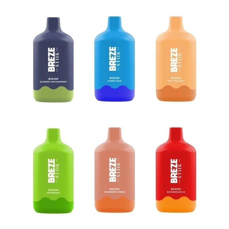 Breze Stiik BS6500 บุหรี่ไฟฟ้าแบบใช้แล้วทิ้ง