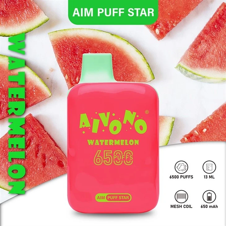 Original Aivono AIM Puffstar 6500 Puffs