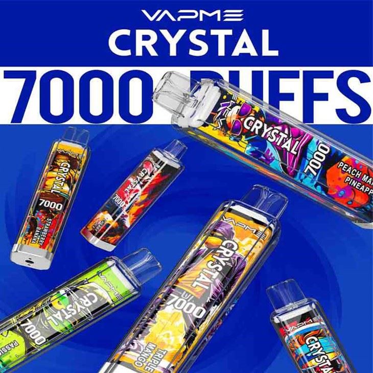 VAPME CRYSTAL 7000 พัฟ
