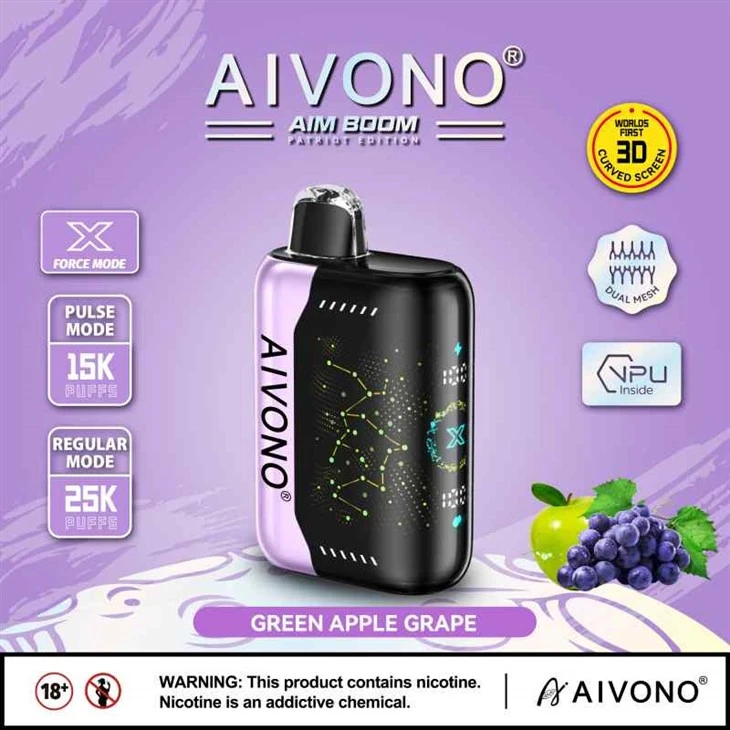 บุหรี่ไฟฟ้า Aim Boom 25K Puffs