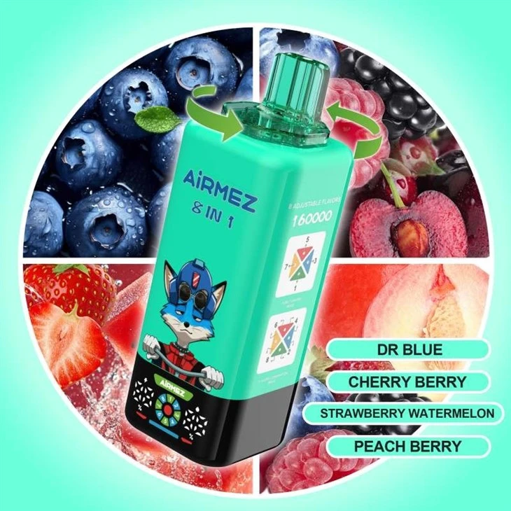 Airmez Fox 160000 Puffs 8 IN 1 factory