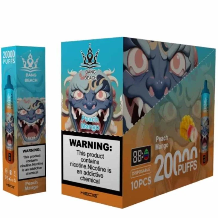 BANG BEACH 20K Puffs Vape แบบใช้แล้วทิ้ง