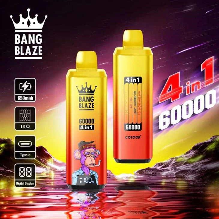 Bang Blaze 60000 4 ใน 1 รสชาติ vapes