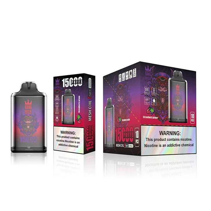 Bang Box 15000 Puffs บุหรี่ไฟฟ้าแบบใช้แล้วทิ้ง