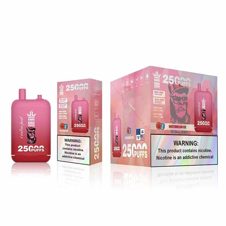 Bang King 25000 Puffs Dual Tank Vape แบบใช้แล้วทิ้ง