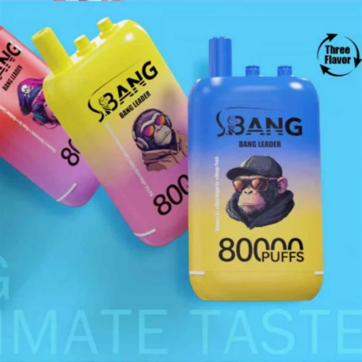 ผู้นำปัง 80000 พัฟสามรสชาติ