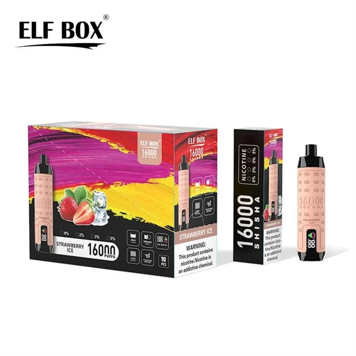 เอลฟ์ กล่อง ชิชา 16000 พัฟ Vape