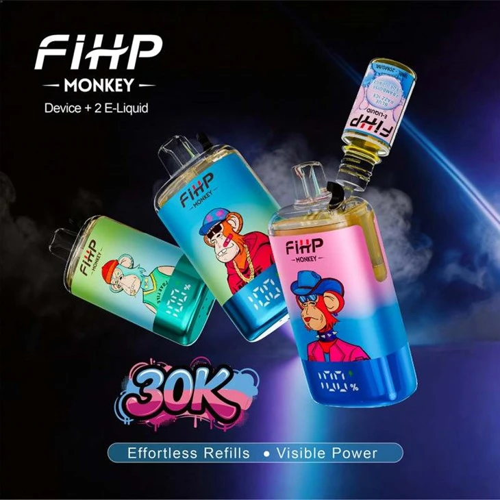 FIHP MONKEY 30000 พัฟ TPD แบบเติมได้