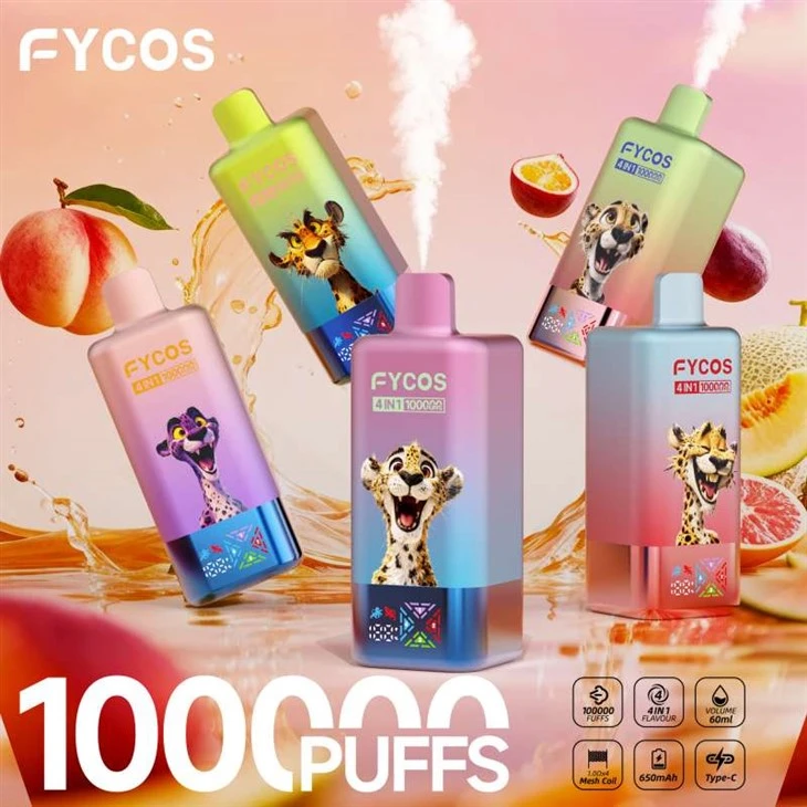FYCOS 4 ใน 1 100000 พัฟ