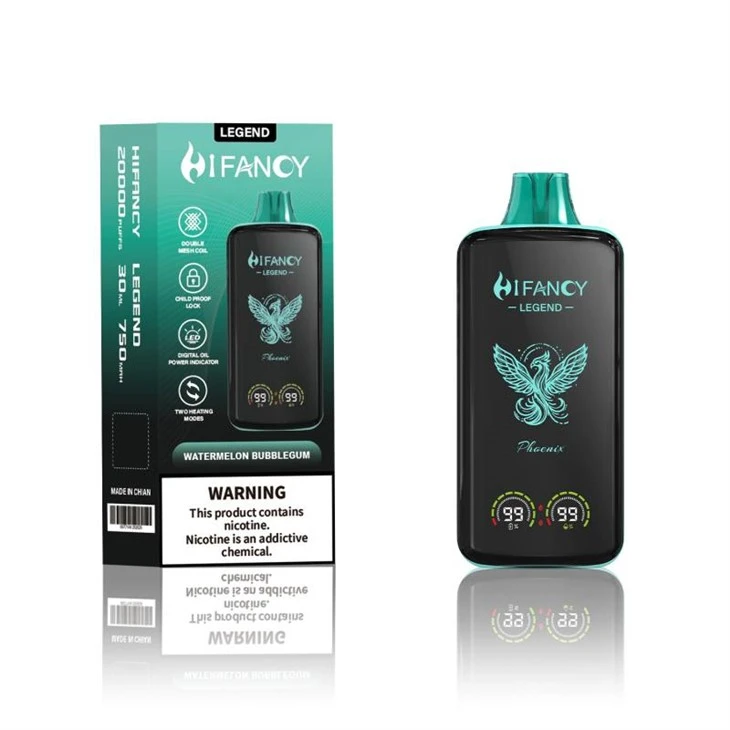 HIFANCY LEGENT 20000 เครื่องพ่นไอระเหยแบบจอเต็ม
