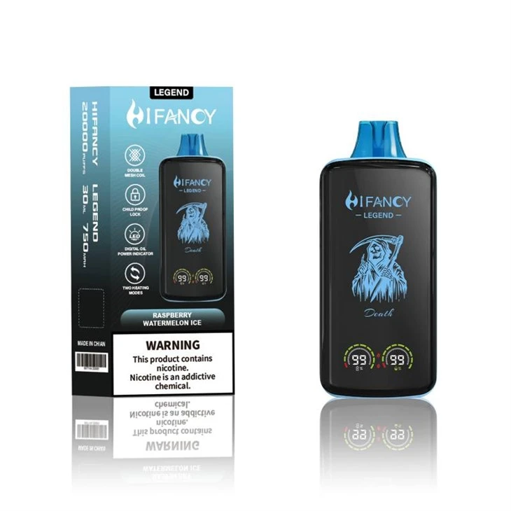 HIFANCY LEGENT 20,000 พัฟแบบใช้แล้วทิ้ง Vape Pod