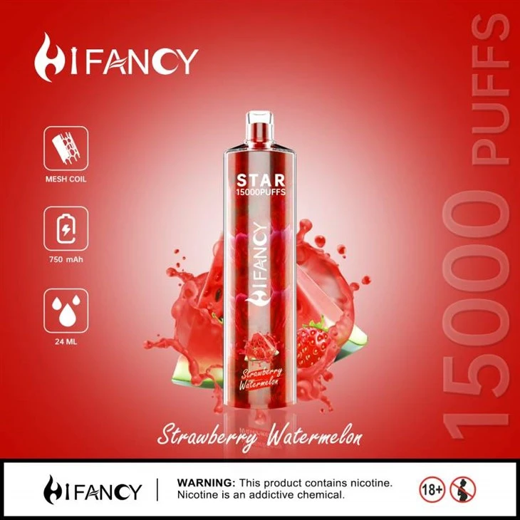บุหรี่ไฟฟ้า HIFANCY STAR 15000 Puffs