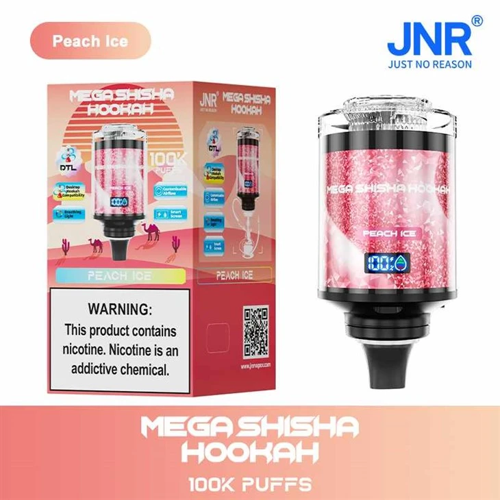Jnr mega shisha hookah 100k พัฟ