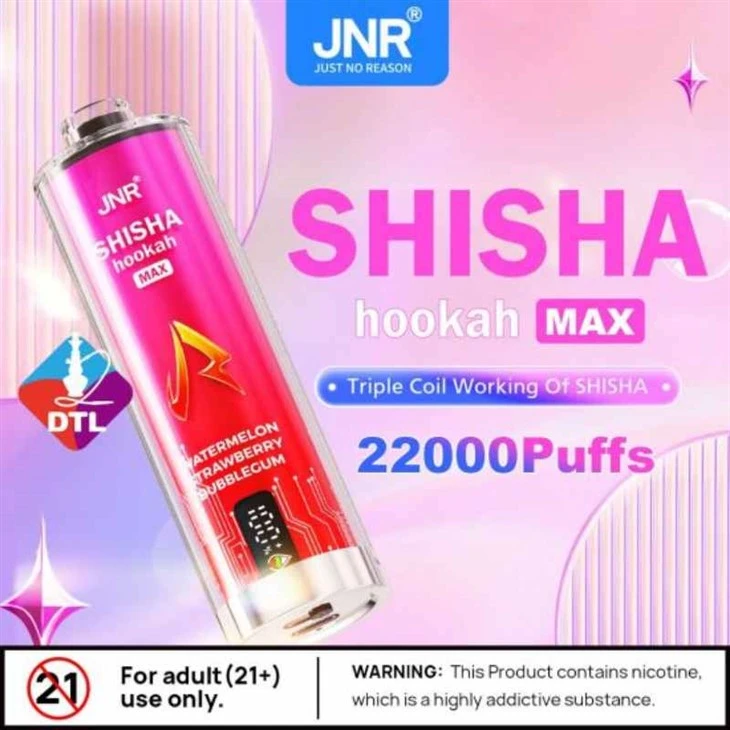 JNR ชิชาฮุคก้า แม็กซ์ 22000