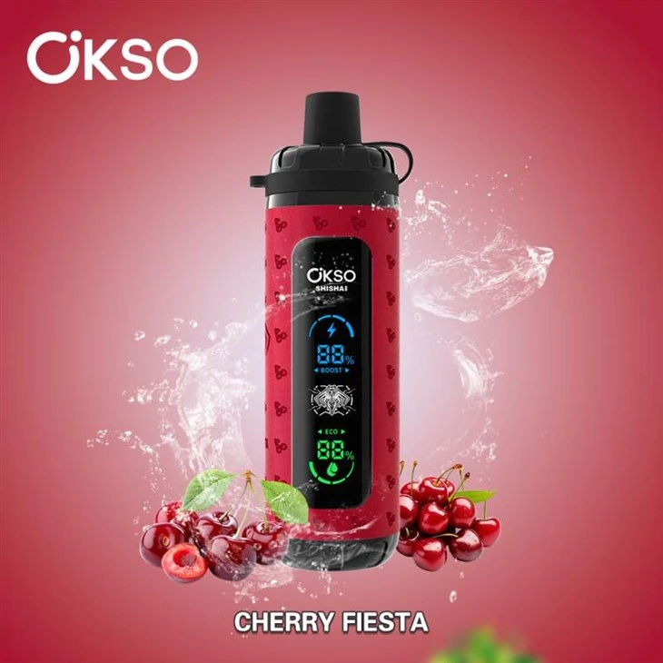 Okso shisha max 40000 พัฟ