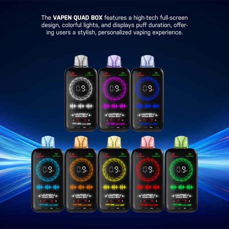 VAPEN QUAD BOX 20K 1 VAPEN QUAD BOX 20K 1
