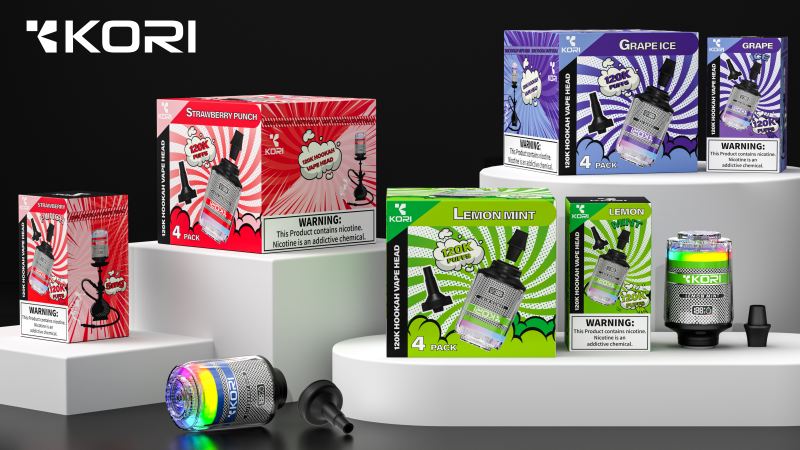 KORI 120K HOOKAH WAPE HEAD 3