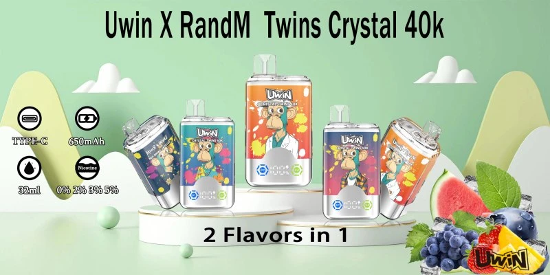 Uwin twins 40K 2 flavors in 1