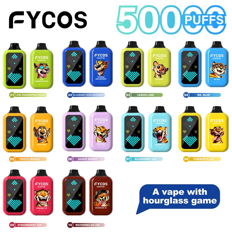 fycos 50K player 10 flavorsFYCOS 50000