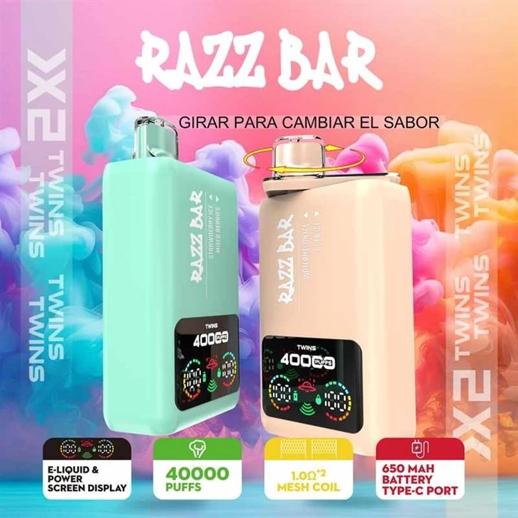 RAZZ BAR 40000 รสคู่