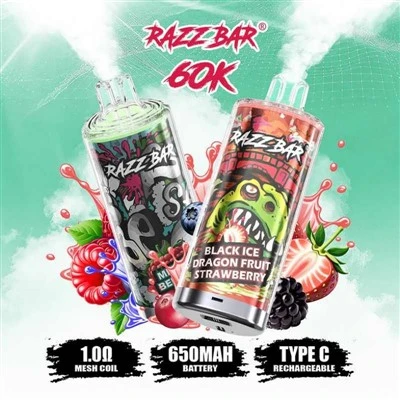 Razz Bar 65000+ พัฟ Vape