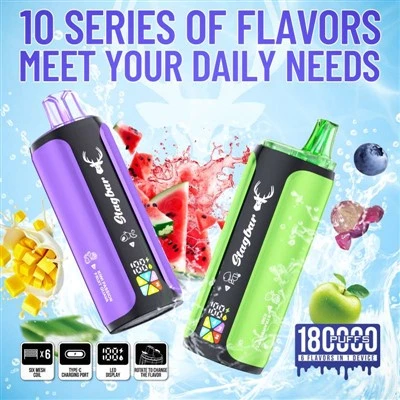 สแต็กบาร์ 6 นิ้ว1 180K Puff