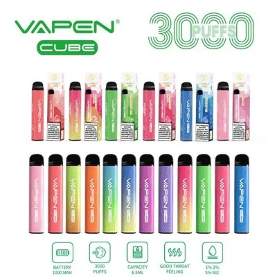 VAPEN CUBE 3000 บุหรี่ไฟฟ้า
