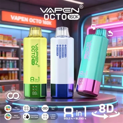 VAPEN OCTO 8 นิ้ว1 160K Puffs