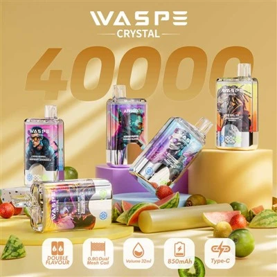 พัฟ Waspe Crystal 40000