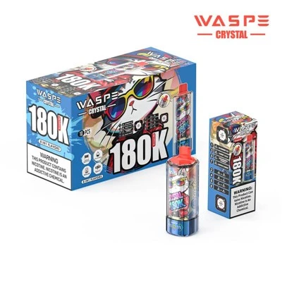 Waspe Crystal 8 ใน 1 180000 พัฟ