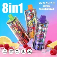 Waspe Crystal 8 ใน 1 180K Puffs
