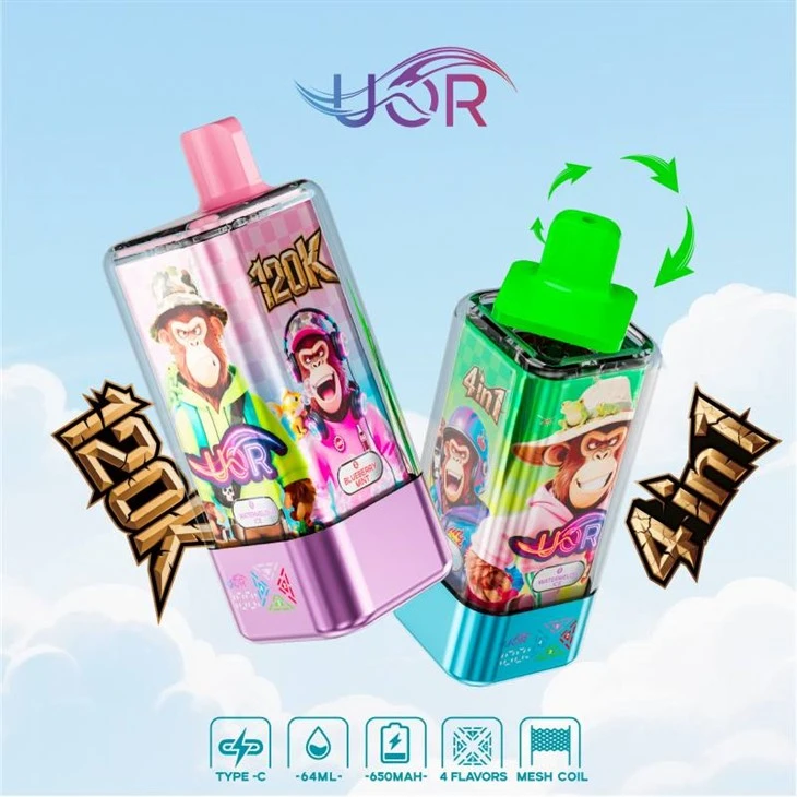 UOR 120K 4IN1 บุหรี่ไฟฟ้า