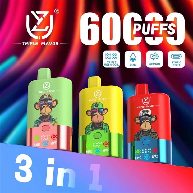 Uzy Triple Flavour 60k