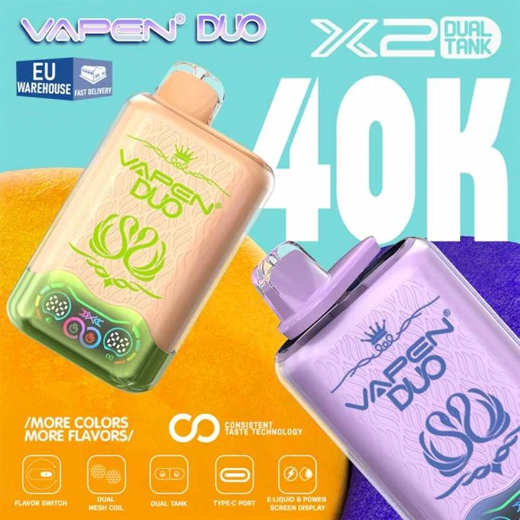 Vapen Duo 40000 Puffs Double Flavours