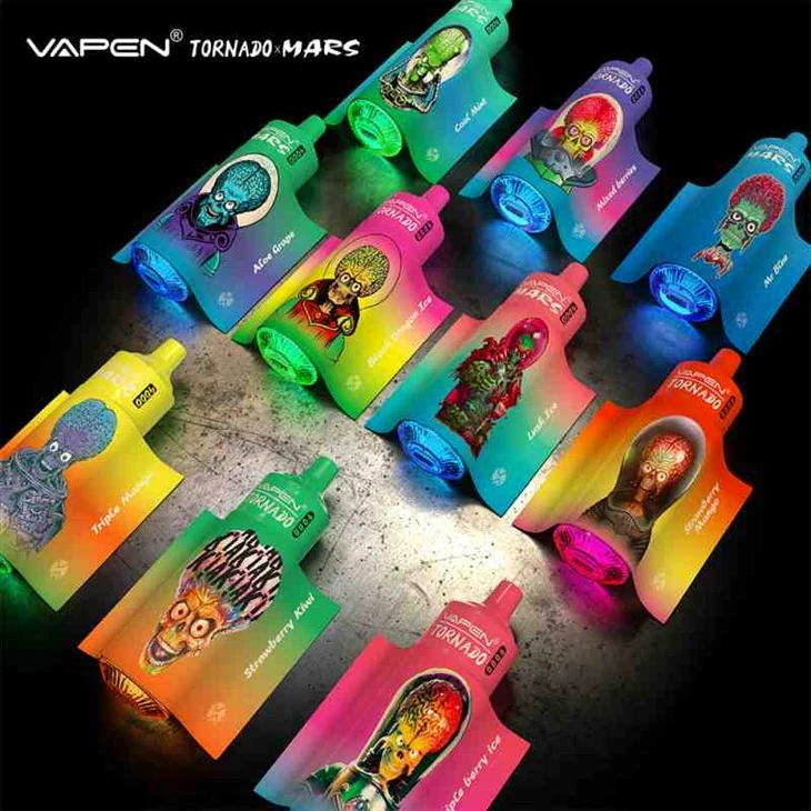 VAPEN ทอร์นาโด MARS 9000 พัฟ Beyond Randm ทอร์นาโด 9000