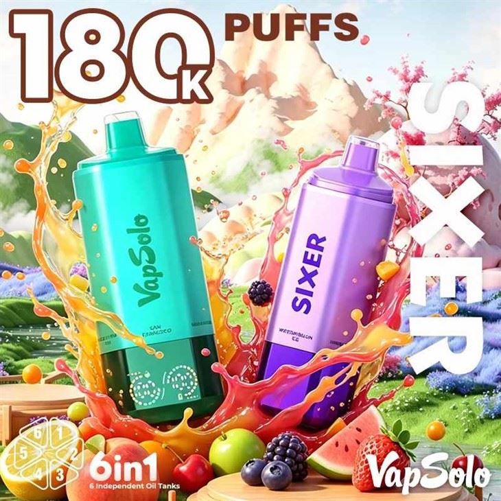Vapsolo Sixer 180K 6 อิน 1