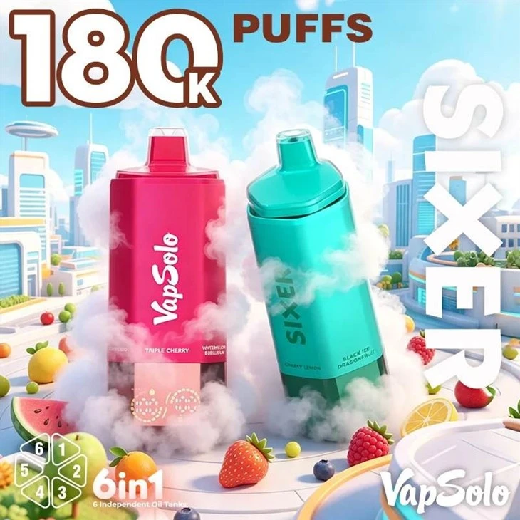 Vapsolo Sixer 180K 6 in 1 factory