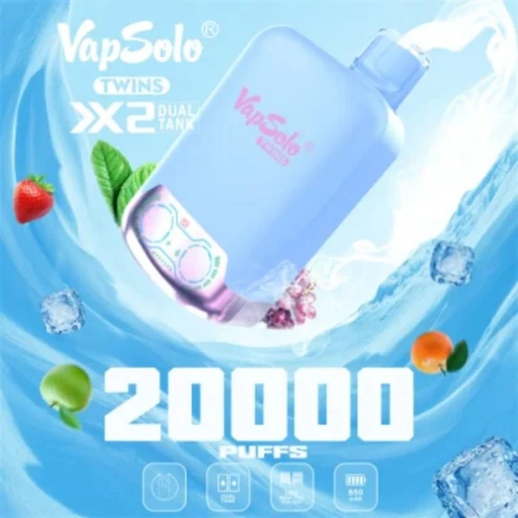 VapSolo Twins 20K พัฟ