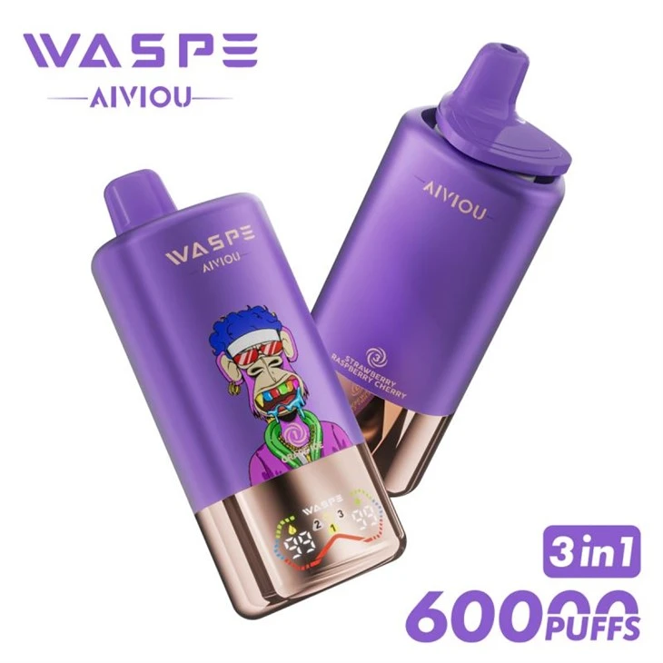WASPE AIVIOU 60000 พัฟสามรสชาติ
