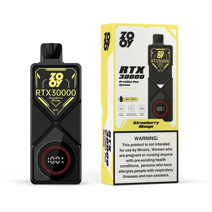 ZOOY RTX 30000 พัฟ vape